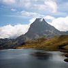 Pic du Midi d'Ossau depuis le lac
