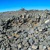 Aire de bivouac au sommet du Casque du Marbor