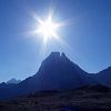 Pic du midi d'Ossau soleil