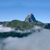 
Pic du Midi d'Ossau depuis la station de dpart du train d'Artouste