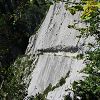 Chemin de la Mture sculpt dans la roche