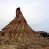 Castil de Tierra sculpt par la pluie et le vent