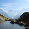 Vue sur la Mer de Glace