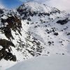 Lac de la Glre recouvert de neige