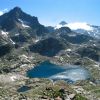 Lac Arrémoulit avec le Palas et le Balaïtous