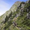 Monte par les crtes