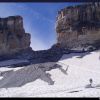 Brche de Roland : beaucoup de neige  traverser