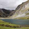 Lac d'Ossoue sous les nuages