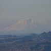 Cotopaxi shoot au petit matin depuis le glacier du Cayambe