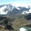 Lac d'Oncet depuis le pic du Midi de Bigorre