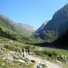 Sentier qui monte au refuge Larribet