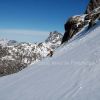 Descente en ski de l'Anayette