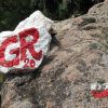 Les rochers peints qui entourent le refuge d'I Paliri