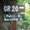 Panneau du GR 20