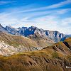 Pic de Tentes et col de Tentes depuis le sentier qui monte au refuge