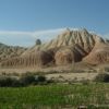 Bardenas Reales et son relief sculpt par l'eau de pluie