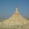Castildetierra dans le dsert des Bardenas Reales en Espagne