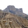 Dans la chaleur du dsert des Bardenas