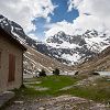Refuge et lac d'Estom