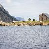 Refuge et lac d'Estom