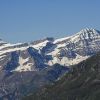 Taillon, Brche et Casque depuis la cabane de Bachebirou