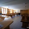Salle  manger du refuge de la Glre