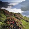 Valle de Barges dans les nuages