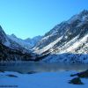 Lac de Gaube au lever du jour