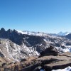 Vue sur le grand pic de Belledonne