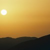 Lever de soleil sur la hourquette d'Ouscouaou