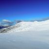 Hautacam sous le beau temps et la neige dans les Pyrnes