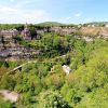 Dbut de la randonne au trou de Bozouls