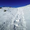 Balade  Hautacam dans la neige fraiche