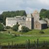 Village d'Aubrac en Aveyron sur le Chemin de Saint Jacques de Compostelle