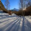 Balade dans la neige au dessus de Gavarnie