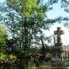 Croix au croisement de chemins goudronns, PR Flaujac