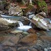 Belle cascade au dessus de Pragnres