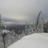 Un jour d'hiver sur La Vache noire