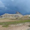 Les Dolomites en montant circque peak dans les rocheuses 