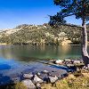 Lac d'Aumar dans les Pyrnes