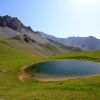 Lac de Souliers dans le Queyras