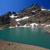 Superbe lac de l'Eychauda dans les Hautes-Alpes
