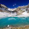 Superbe couleur du lac des Braudes