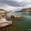 Randonne au Grand lac de l'Oule dans les Alpes