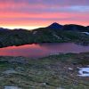 Lac Noir au coucher du soleil