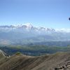 Massif du Mt Blanc depuis la grande Forclaz