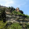Vu du trou de Bozouls depuis le bas du village