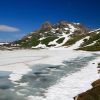 Lac Rond au dessus du lac de la Clare
