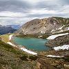 Magnifique couleur du Grand lac de l'Oule
