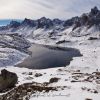 Lac Long et la neige